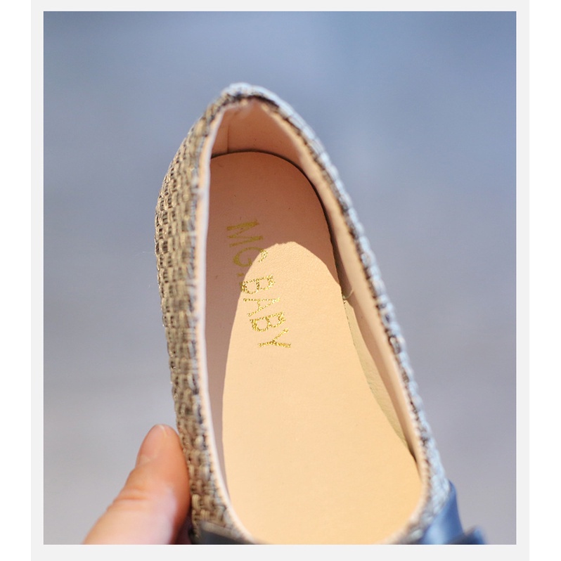 CHUBBI 35 Sepatu Anak Perempuan Flat Shoes Lancip Pita