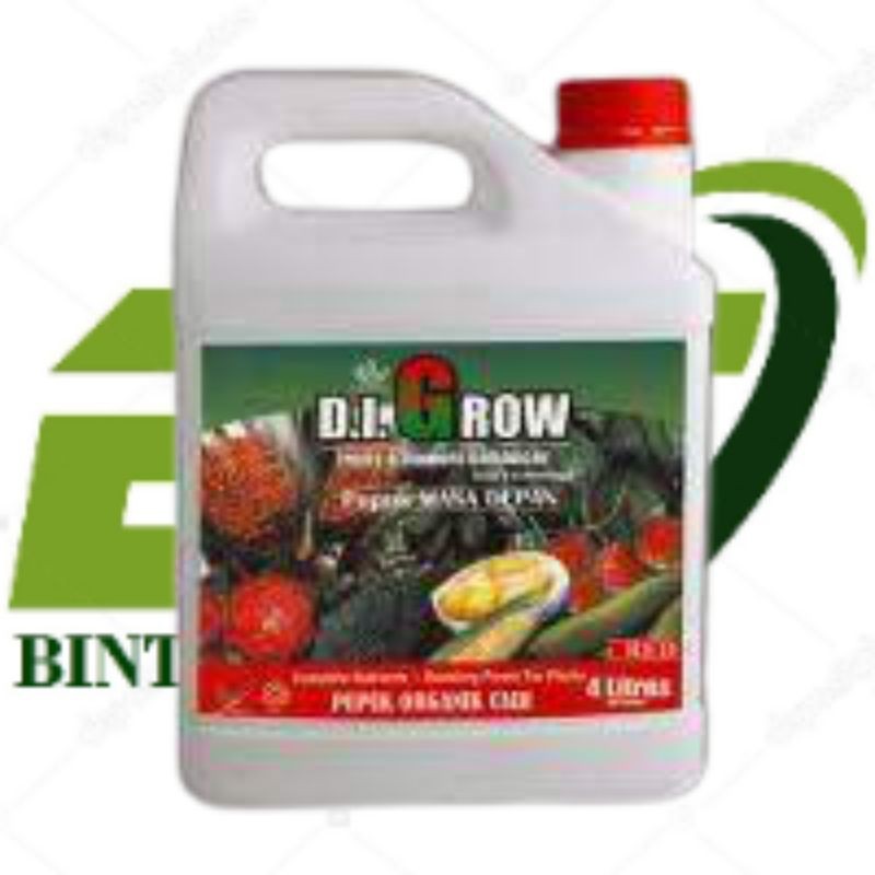 Digrow Merah Pupuk Organik 4 Liter