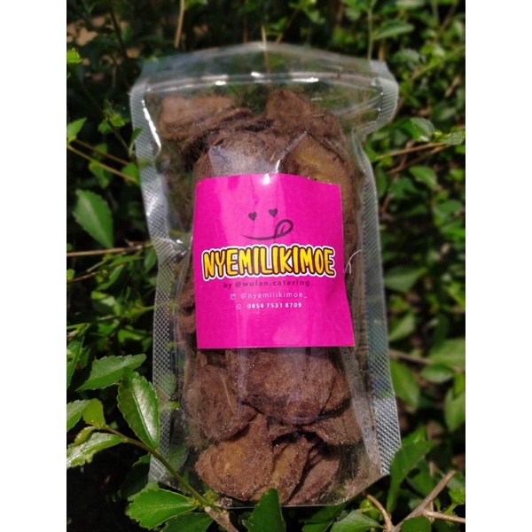 

Kripik pisang coklat
