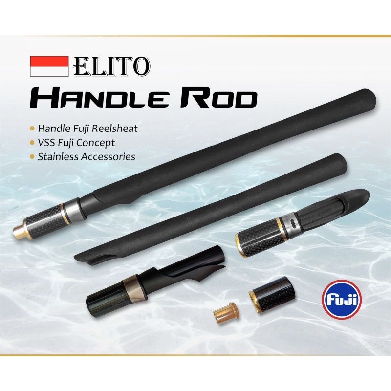 rod handle fuji elito, gagang joran