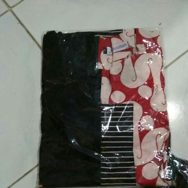 Tunik Nadine  Atasan Tunik Wanita Batik Seragam Murah