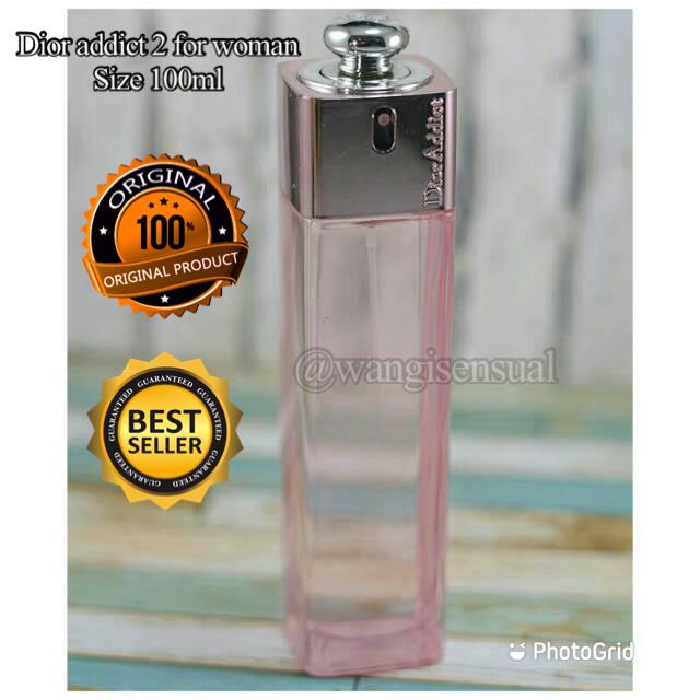 parfum asli Dior Addict 2 Dior for women 100ml (unbox)