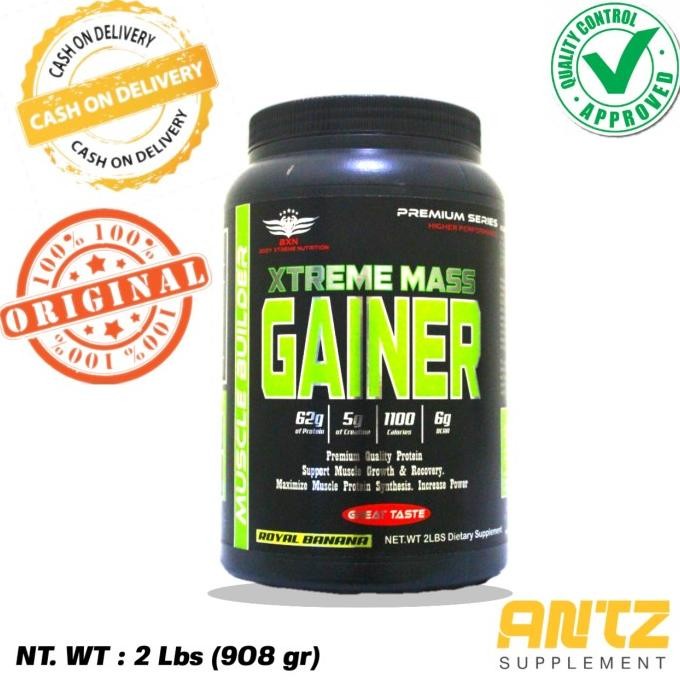 

Bxn Mass Gainer 2 Lbs Susu Penambah Berat Badan Tinggi Protein - Strawberi