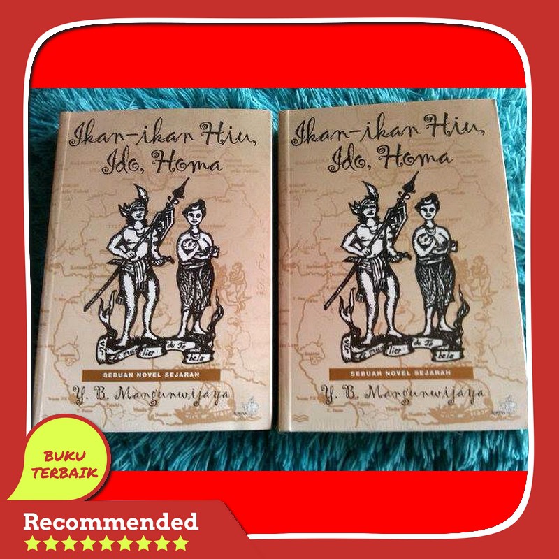 jual buku ikan - ikan hiu, ido, homa - y.b. mangunwijaya ori original asli murah