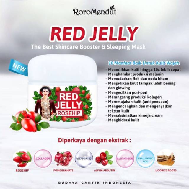 GLOWING RED JELLY TREATMENT RORO MENDUT