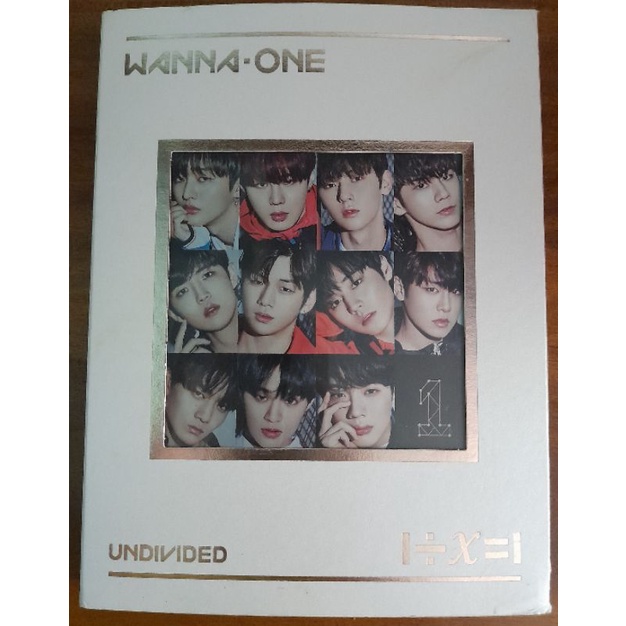 Album Wanna One Undivided Wanna One Version
