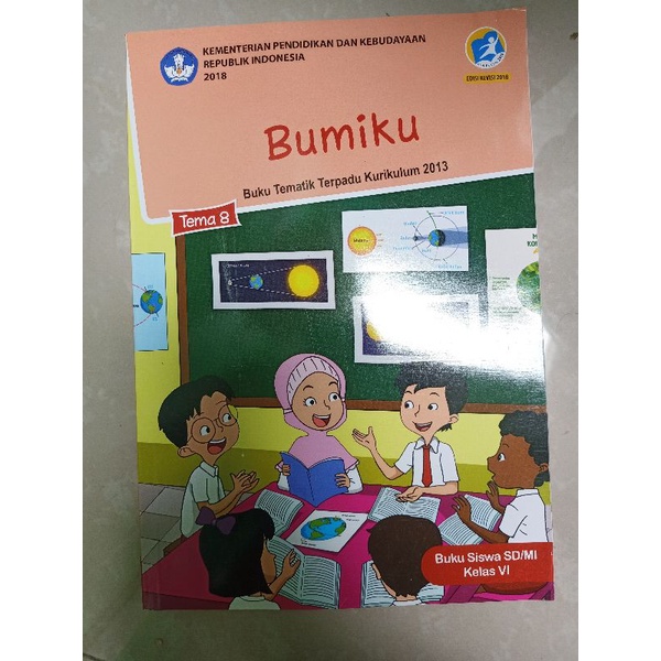 

buku paket tematik SD kelas 6 tema 8