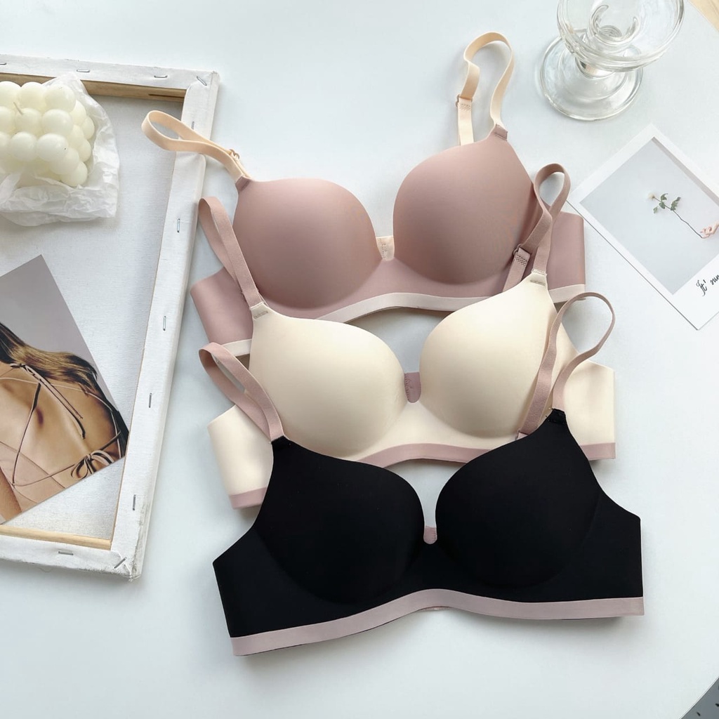 HUES.ID Bra Push Up Invisible BH Dalam Wanita 9015