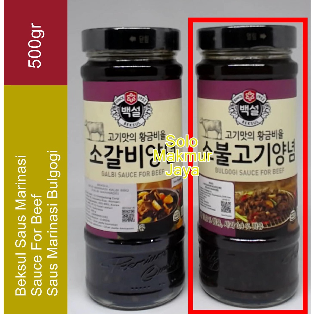 Jual Beksul Korean BBQ Bulgogi Marinade Sauce - Saus Bumbu Marinasi ...