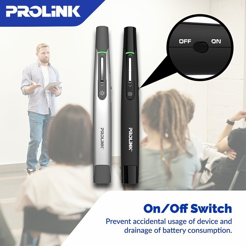 Presenter wireless projector prolink PWP 102G 106G 108G 2.4 Ghz Garansi 1TH