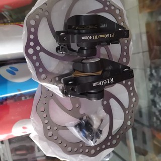 Rem Cakram Sepeda  MTB  Satu  Set  Depan Belakang ML0293 