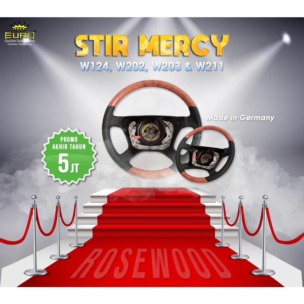 STIR MERCY ORI GERMANY ROSEWOOD W124, W211 &amp; W204