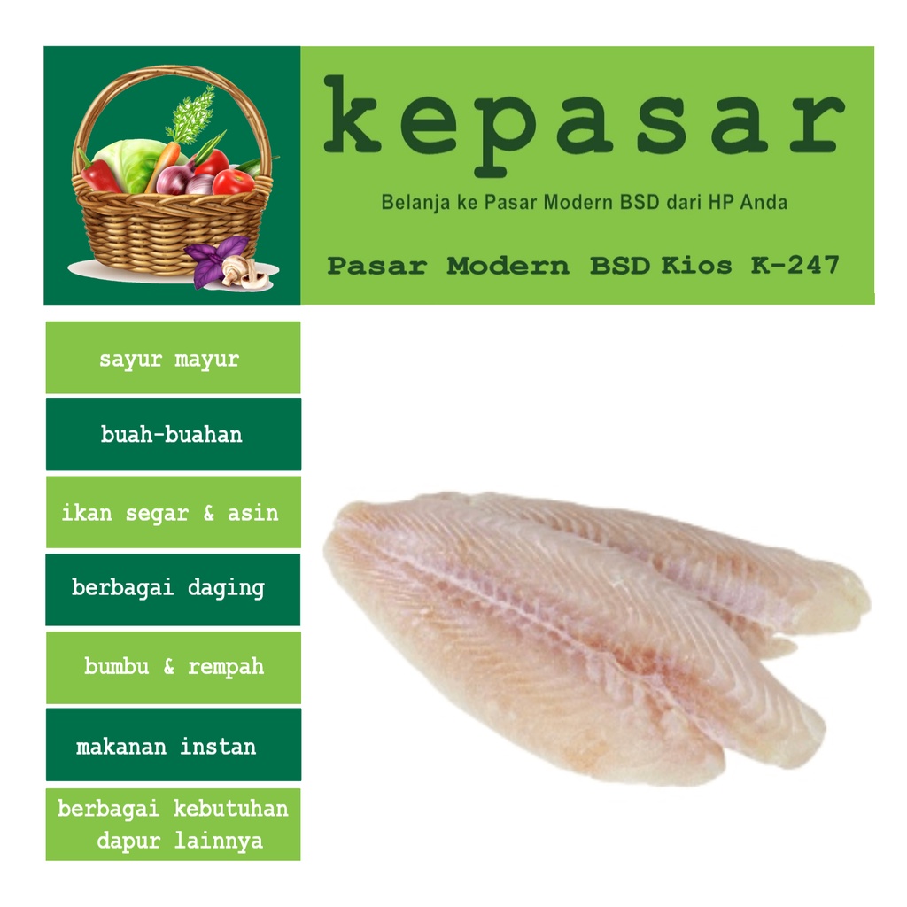 

Ikan Dori 1 kg