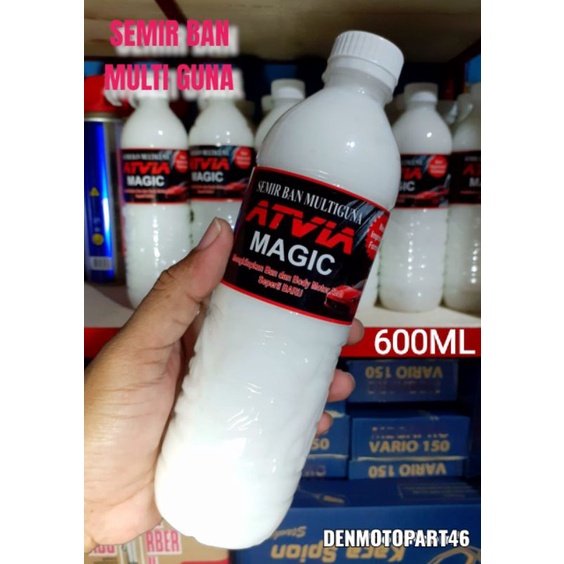 SILICONE SEMIR PENGKILAP BAN & BODI MOTOR MOBIL MULTI GUNA - ATVIA 600ML