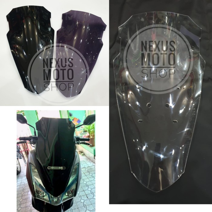 Windshield Lexi Windshield Panjang Lexi Visor Yamaha Lexi