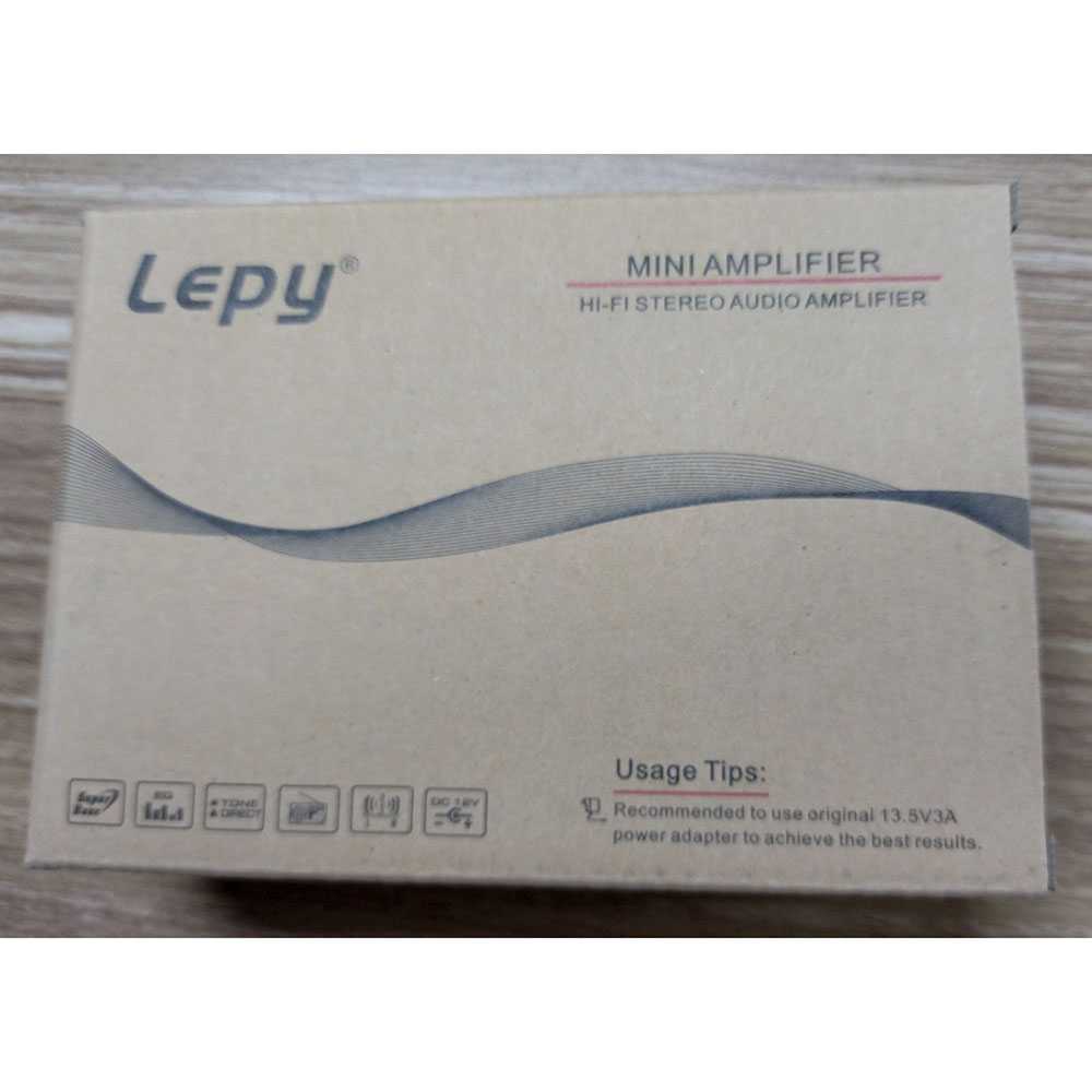 (100% BARANG ORI) Lepy HiFi Mini Stereo Amplifier Treble Bass Booster 2A 12V - LP-A6