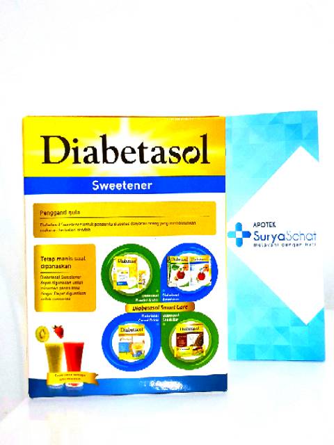 Diabetasol Sweetener isi 25/ 50/ 100/ 200 sachet