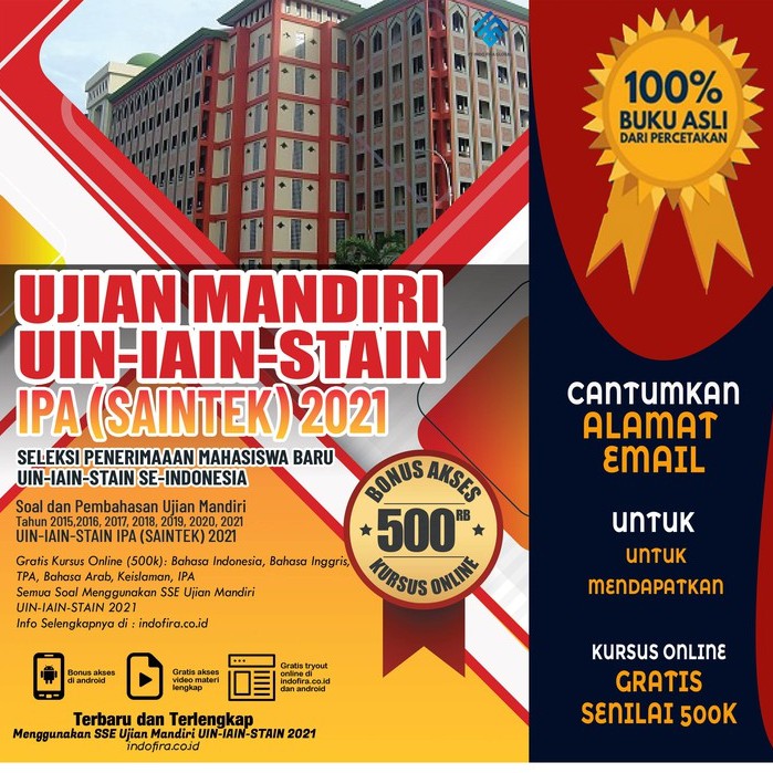 Ujian Mandiri Ipa Uin Iain Stain Soal Ujian Mandiri Uin Iain Stain 2021 Saintek Shopee Indonesia