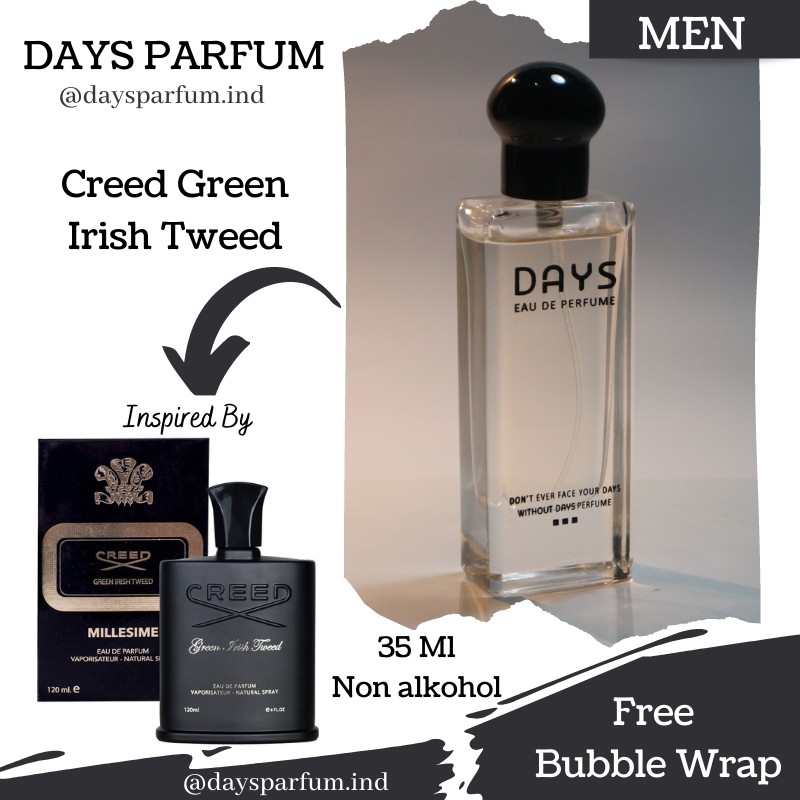 Parfum Pria Creed Green Irish Tweed EDP 35ML - DAYS PARFUM