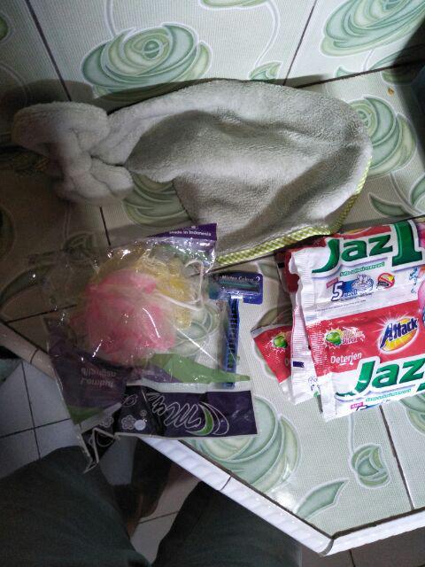 Bath Ball Sponge Spon Mandi Mini