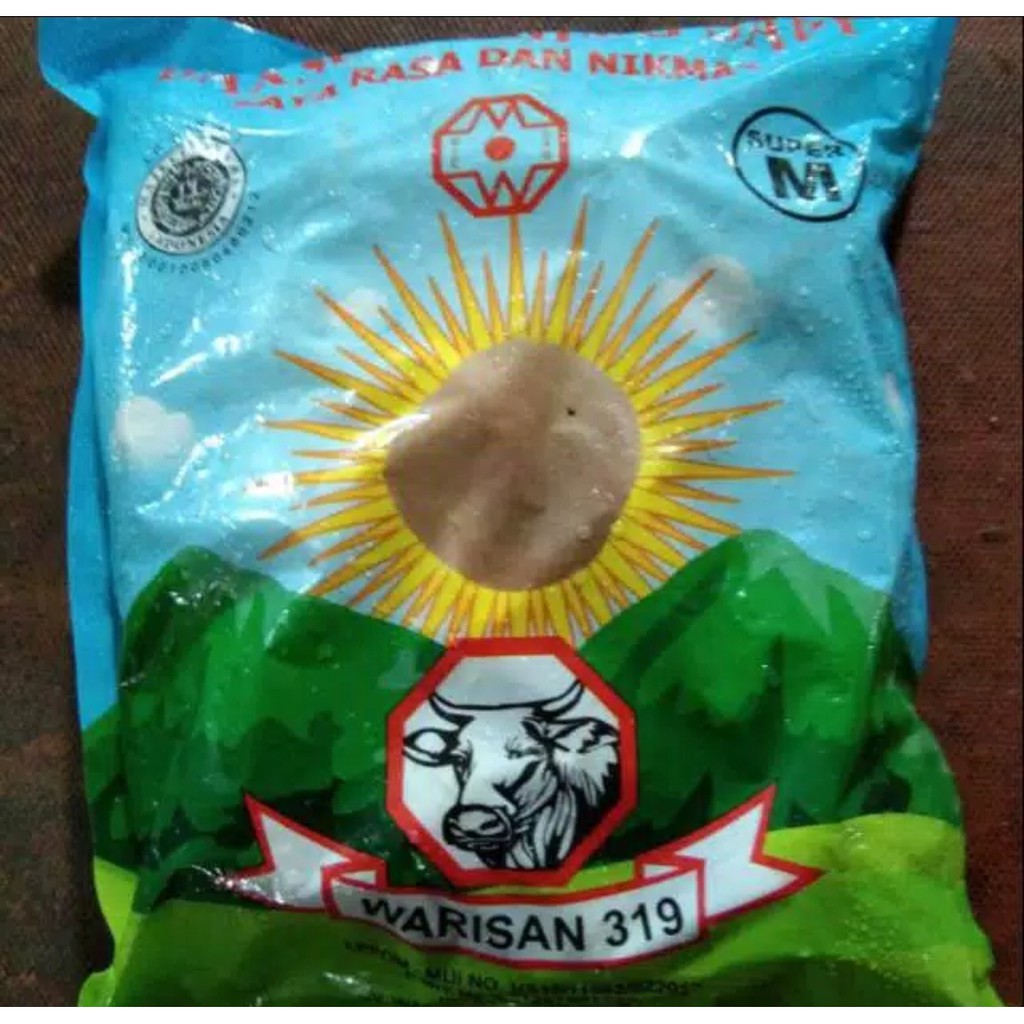 

(1 BALL) BAKSO WARISAN SUPER M 650GR ISI 50PCS (10 BUNGKUS)