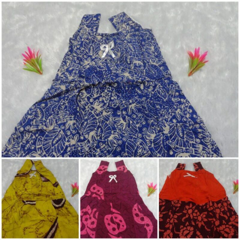DASTER BATIK ANAK USIA 2-3 TAHUN