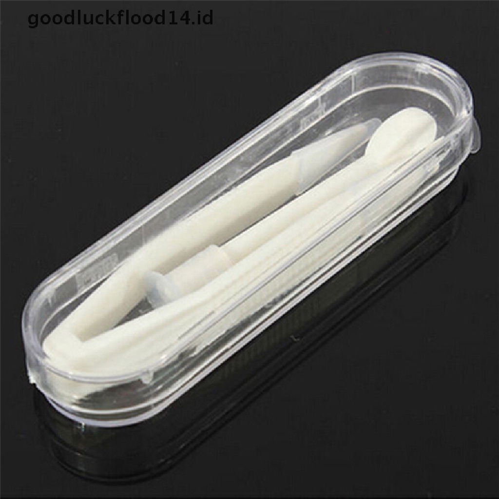 [OOID] Contact Lens Inserter Remover Soft Tip Tweezer Stick Tool Case Set ID