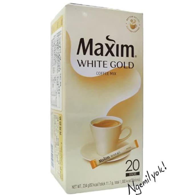 

Maxim White Gold Coffee Mix - Dongsuh Korea