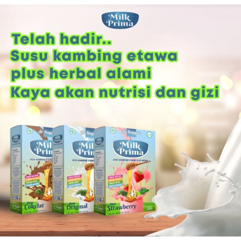 

Milk Prima Susu Kambing Etawa 100% Original