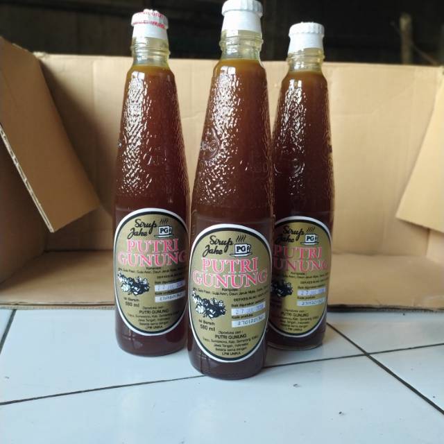 

Sirup Jahe Putri Gunung (Sirup Jahe Gula Merah Asli)