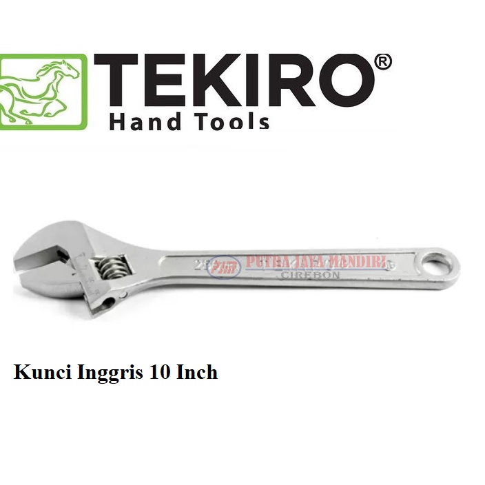 Tekiro Kunci Inggris 10 Inch / Kunci Inggris Adjustable Wrench 10 Inch