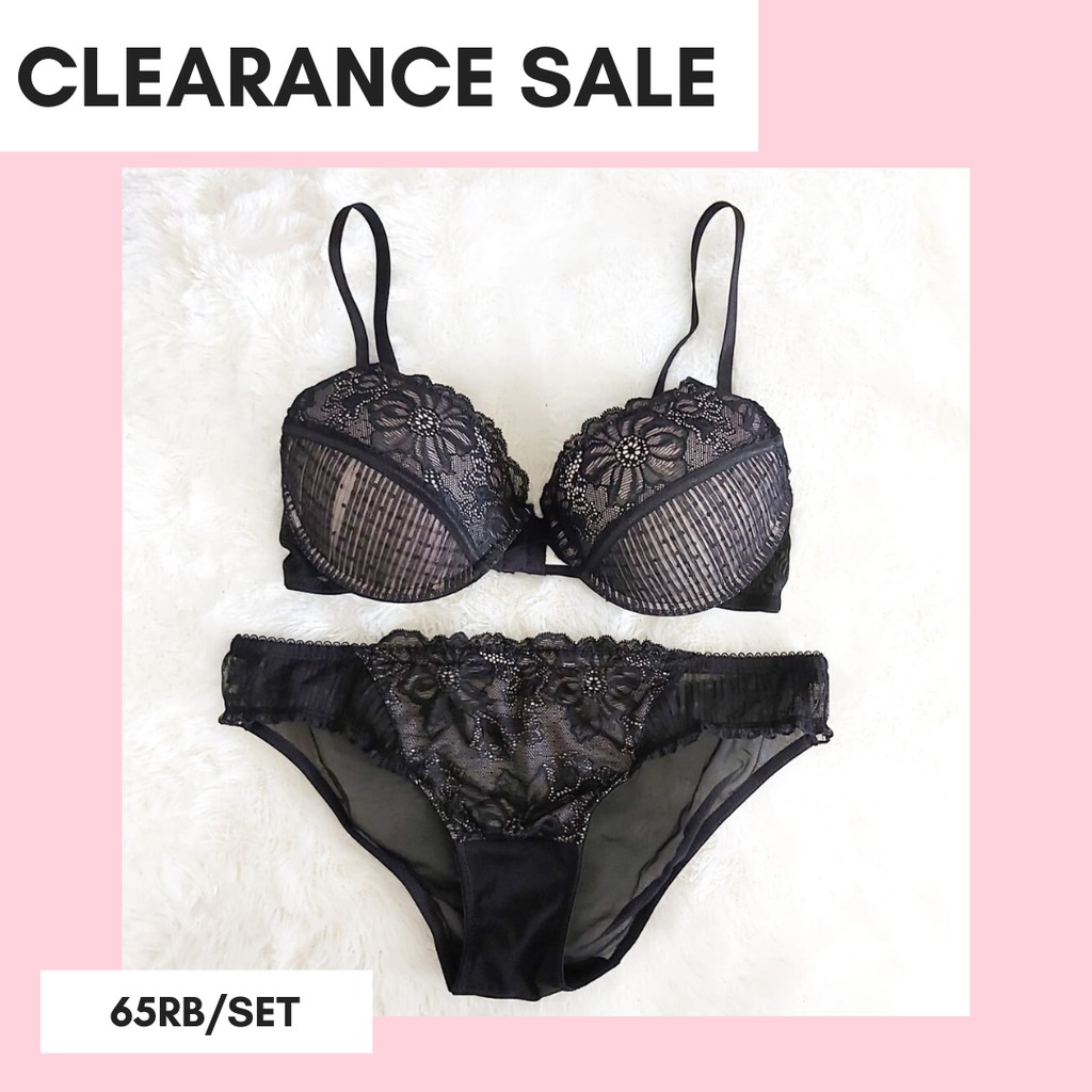 BRA SET BRA SEKSI LACE BRA DARKY SET
