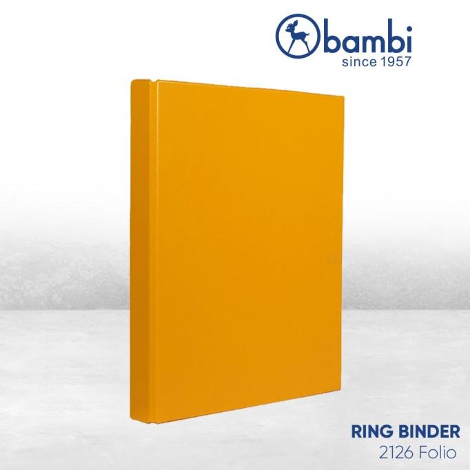 

Bambi D-Type 2 Ring Binder A4 2126 Kapasitas 15mm Tebal 3cm