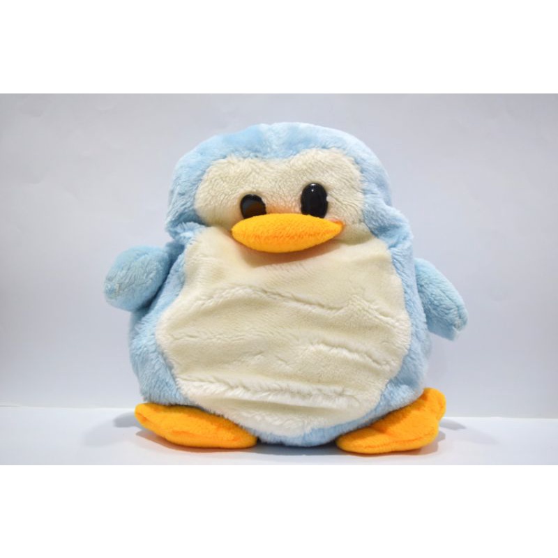 Boneka Pinguin Penguin Biru Preloved