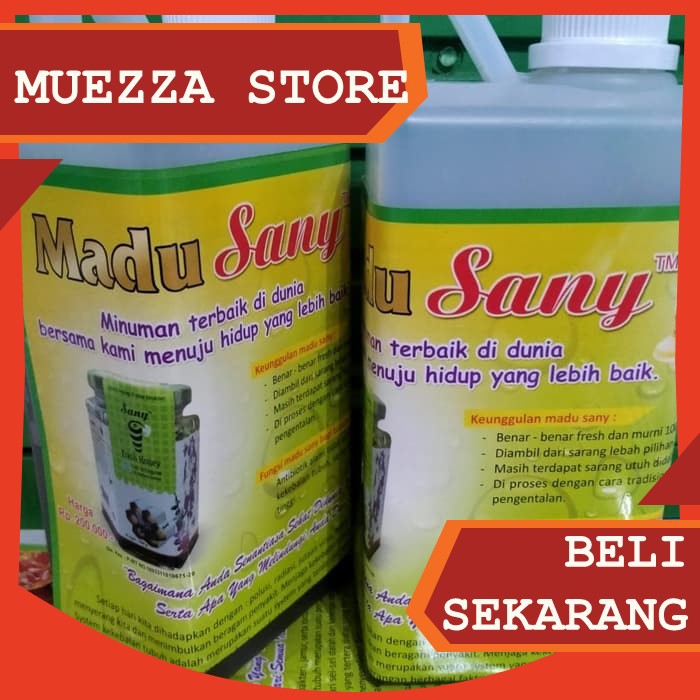 

Madu Sany Murni dan Asli 100% 1 kg / Madu Sany 1000 gram / Madu Sany Murni / Madu Sany Asli