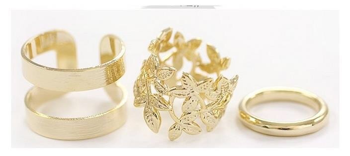 MORYMOSHI C10 Cincin 3pc Set Wanita Fashion Korea