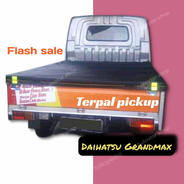 Terpal Bak Mobil - Terpal Tutup Bak Mobil Daihatsu Grandmax Pick Up