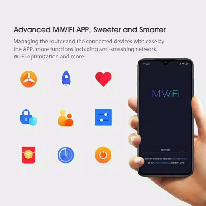 Mantap Router Xiaomi Ac2100 Wifi Extender Repeater Gigabit 6 Antena Bergaransi