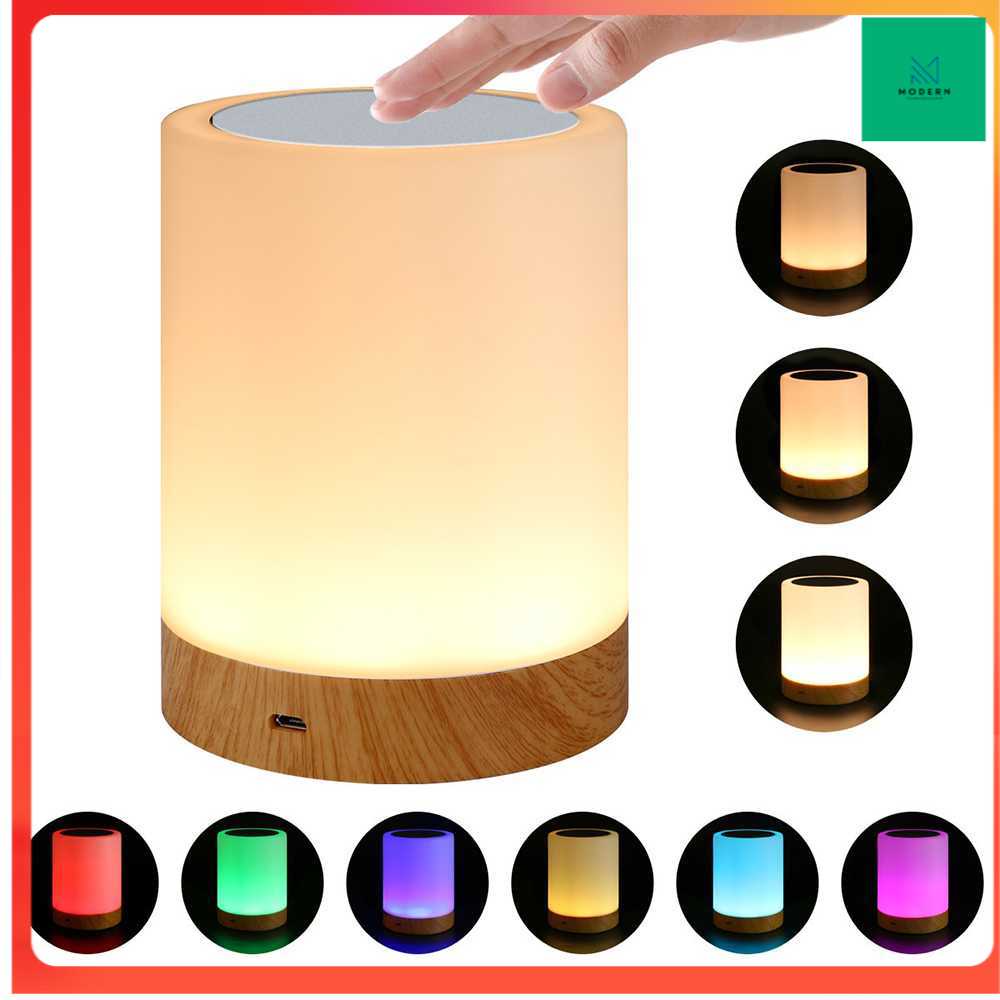 TD-DGD Lampu Tidur Touch Bedside LED Creative Colorful Night Light 3W - LYQ