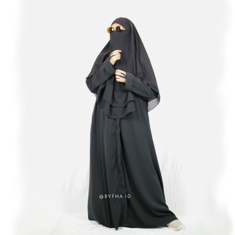 Gamis Abaya Simply Dress by FHA