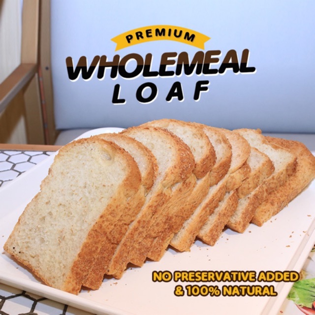 

Barbys Bakery - Premium Wholemeal Loaf | Tawar Gandum | Tawar Sehat | Roti Tawar |Roti Gandum| Roti Sehat| Rendah Gula| Minyak Zaitun