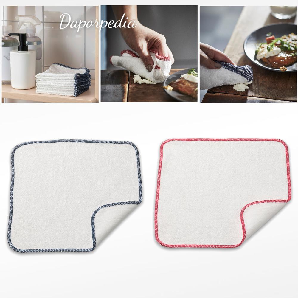 Kain Lap Piring Meja Dapur Serbaguna Katun Dish Towel Kitchen Restaurant Restoran Hildegun