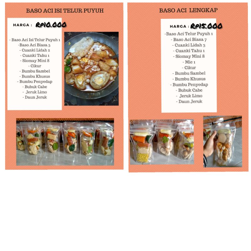 

baso aci home made