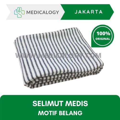 Selimut Medis / Selimut Belang / Selimut Pasien Standard | Selimut Salur / Selimut Rumah Sakit