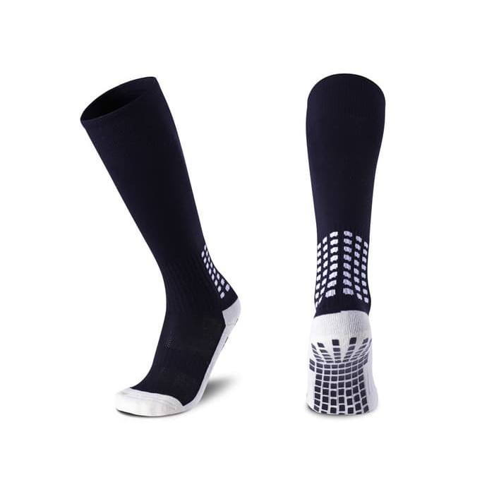 Hitam Kaos Kaki Anti Slip Panjang High Compression Hitam Kaos Kaki Anti Slip Panjang High Compression