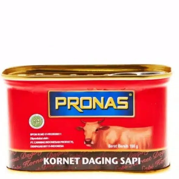 

Gg01Hh Pronas Corned Beef / Kornet Daging Sapi 198Gr Ds01Gkk