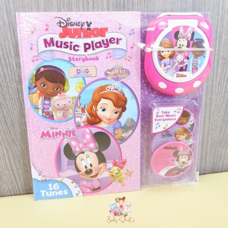 DISNEY JUNIOR MUSIC PLAYER STORYBOOK (Doc-Sofia-Minnie)