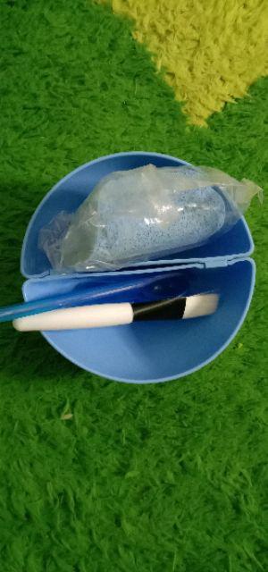 Kuas Masker Bulu Pink Jual Satuan Perbiji Make Up Tools Impor