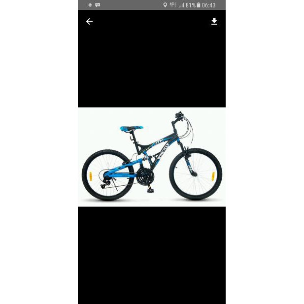 Jual Wimcycle MTB 26 inch metal matrix Diskon