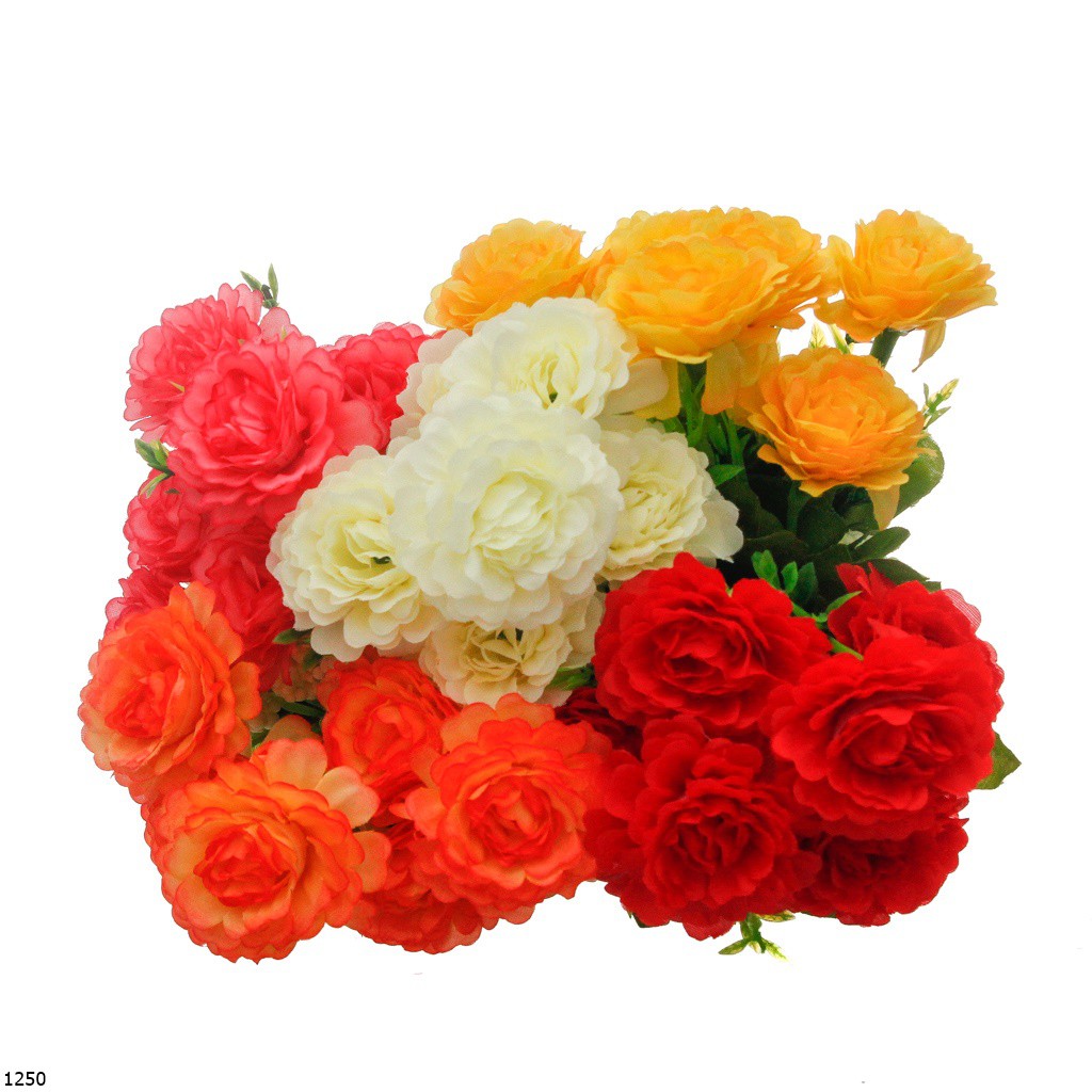 Bunga Plastik Rose Aviv 1250